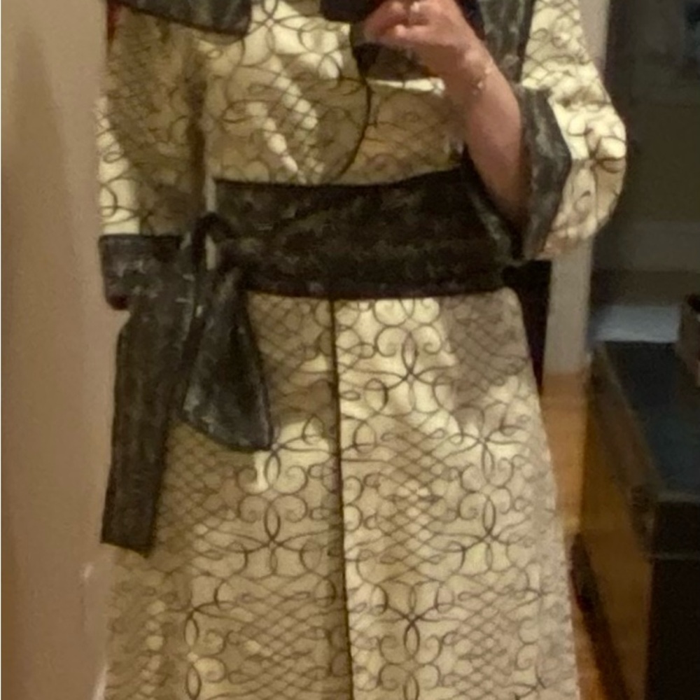 Black & Cream Dress or Jacket by Charleston area designer Accent by Ja’net